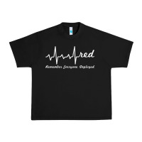 Black red friday military remember everyone deployed heartbeat t shirt Urban Heavy Tee - linhVisuals