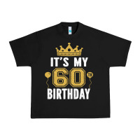 Black it's my 60th birthday gift for 60 years old man and woman t shirt Urban Heavy Tee - linhVisuals