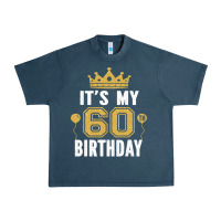 It's My 60th Birthday Gift For 60 Years Old Man And Woman T Shirt Urban Heavy Tee | Teevron