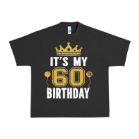 Pigment Black it's my 60th birthday gift for 60 years old man and woman t shirt Urban Heavy Tee - linhVisuals