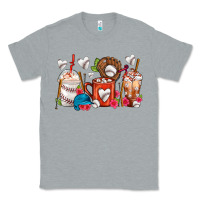 Heather Grey Baseball Coffee Cups Classic Tee - FaDigitalArtStudio