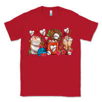 Red Baseball Coffee Cups Classic Tee - FaDigitalArtStudio