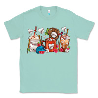 Seafoam Baseball Coffee Cups Classic Tee - FaDigitalArtStudio
