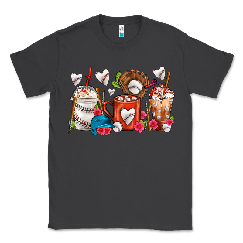 Baseball Coffee Cups Classic Tee by FaDigitalArtStudio | Teevron