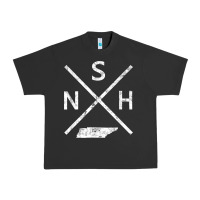 Pigment Black vintage nashville retro nsh cross t shirt Urban Heavy Tee - linhVisuals