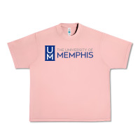 Salmon The university of memphis Urban Heavy Tee - linhVisuals