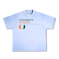 Grape Ice The university of miami Urban Heavy Tee - linhVisuals