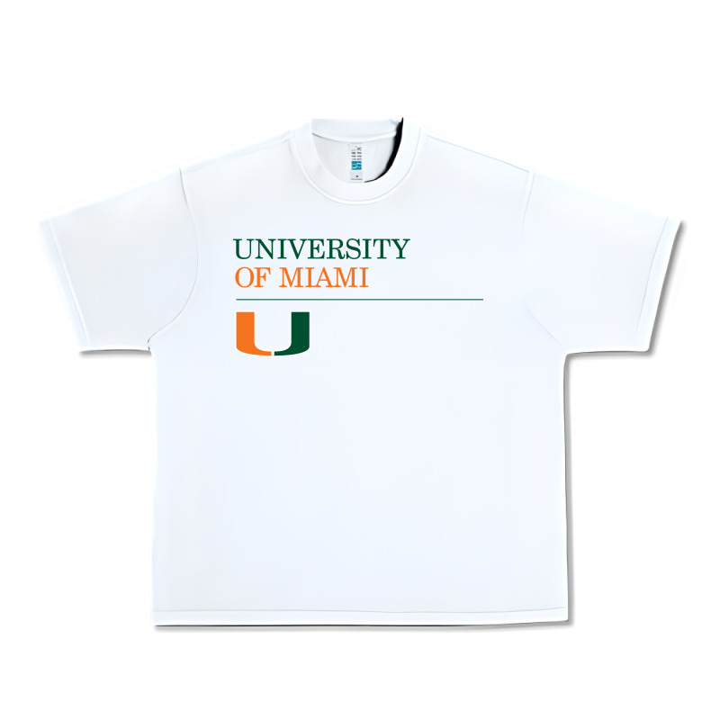The University Of Miami Urban Heavy Tee by linhVisuals | Teevron
