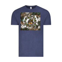 Vintage Denim natures circle of life Vintage Tee - CowhideDigitalArt
