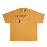 Peanut Butter The university of miami Urban Heavy Tee - linhVisuals