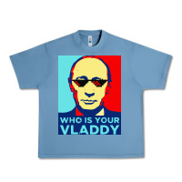 Pebble Blue who is your vladdy Urban Heavy Tee - linhVisuals