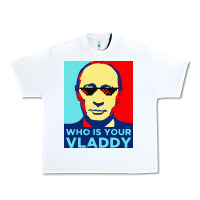 White who is your vladdy Urban Heavy Tee - linhVisuals