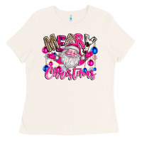 Bone merry Christmas santa Ladies Tee - CowhideDigitalArt