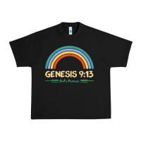 Black genesis 913 god's promise faithfully rainbow bible verse t shirt Urban Heavy Tee - linhVisuals