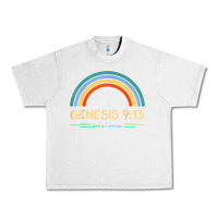 Lunar Rock genesis 913 god's promise faithfully rainbow bible verse t shirt Urban Heavy Tee - linhVisuals
