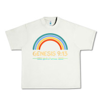 Pistachio genesis 913 god's promise faithfully rainbow bible verse t shirt Urban Heavy Tee - linhVisuals