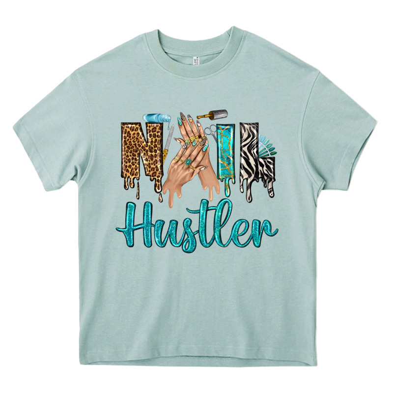 Nail Hustler Bbs Heavy Core Tee by BundleAndBundleShop | Teevron