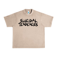 French Oak suicidal tendencies Urban Heavy Tee - linhVisuals