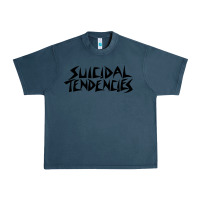 Midnight Navy suicidal tendencies Urban Heavy Tee - linhVisuals
