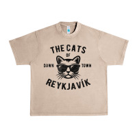 French Oak cats of downtown reykjavik t shirt Urban Heavy Tee - linhVisuals
