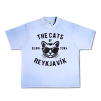 Grape Ice cats of downtown reykjavik t shirt Urban Heavy Tee - linhVisuals