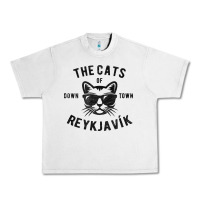 Lunar Rock cats of downtown reykjavik t shirt Urban Heavy Tee - linhVisuals