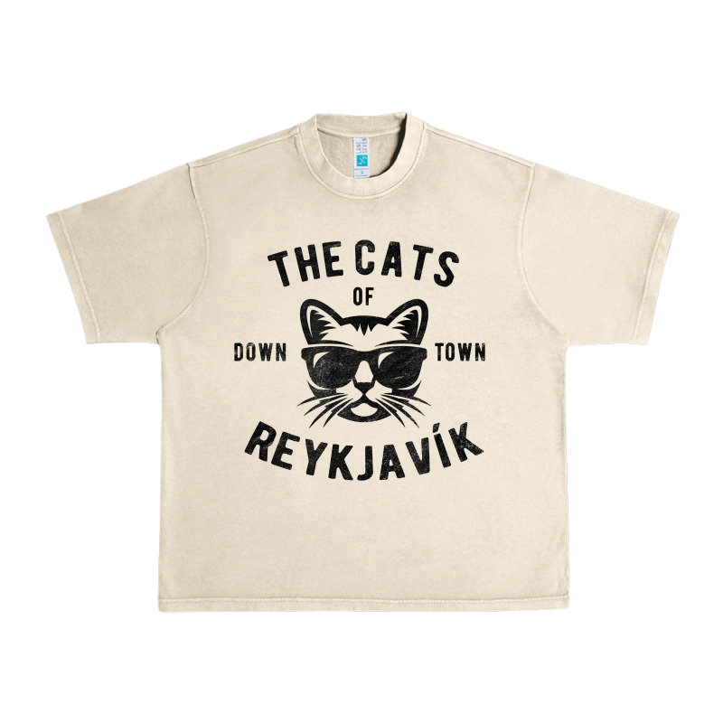 Cats Of Downtown Reykjavik T Shirt Urban Heavy Tee by linhVisuals | Teevron