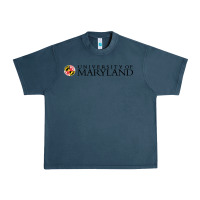 Midnight Navy University of Maryland, College Park, Urban Heavy Tee - linhVisuals