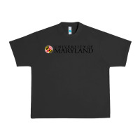 Pigment Black University of Maryland, College Park, Urban Heavy Tee - linhVisuals