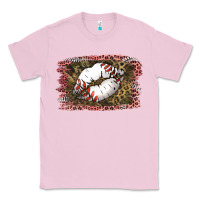 Bubblegum Pink Baseball Lips Classic Tee - Jasminsmagicworld