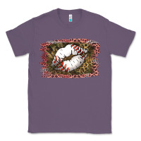 Lavender Baseball Lips Classic Tee - Jasminsmagicworld