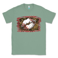 Sage Baseball Lips Classic Tee - Jasminsmagicworld