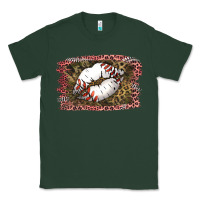 Sports Green Baseball Lips Classic Tee - Jasminsmagicworld