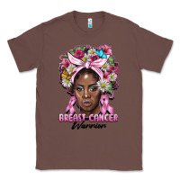 Chestnut breast cancer warrior black woman Classic Tee - BarkalooDesign