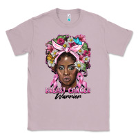 Lilac breast cancer warrior black woman Classic Tee - BarkalooDesign