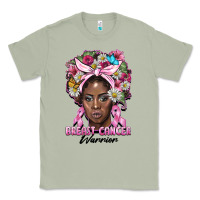 Matcha breast cancer warrior black woman Classic Tee - BarkalooDesign