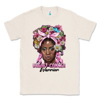 Natural breast cancer warrior black woman Classic Tee - BarkalooDesign