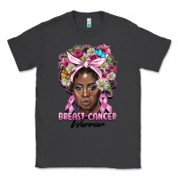 Smoke breast cancer warrior black woman Classic Tee - BarkalooDesign