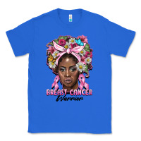 True Royal breast cancer warrior black woman Classic Tee - BarkalooDesign
