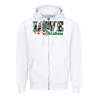 White christmas love windmill Zipper Hoodie - RanaPortraitStore