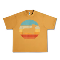 Peanut Butter corgi retro vintage 60s 70s sunset dog lovers men women t shirt Urban Heavy Tee - linhVisuals