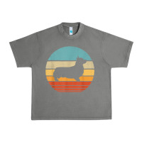 Tornado corgi retro vintage 60s 70s sunset dog lovers men women t shirt Urban Heavy Tee - linhVisuals