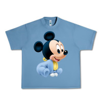 Pebble Blue baby micke  mouse Urban Heavy Tee - linhVisuals