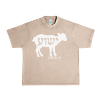 French Oak isaiah 53 lamb yeshua jesus t shirt Urban Heavy Tee - linhVisuals