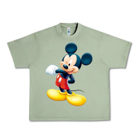 Oil Green micke mouse Urban Heavy Tee - linhVisuals
