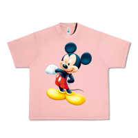 Salmon micke mouse Urban Heavy Tee - linhVisuals