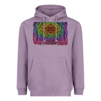Lavender colorful zebra background Heavyweight Hoodie - RanaPortraitStore
