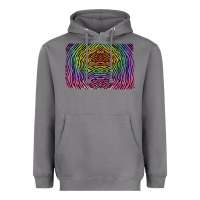Storm colorful zebra background Heavyweight Hoodie - RanaPortraitStore