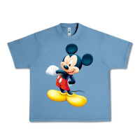 Pebble Blue micke mouse Urban Heavy Tee - linhVisuals