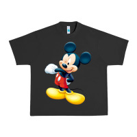 Pigment Black micke mouse Urban Heavy Tee - linhVisuals